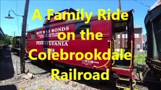 A Family Ride on the Colebrookdale Railroad A beautifully restored train [upl. by Eilhsa]