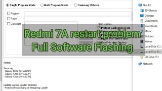 redmi 7A restart problem hangonlogo androidphone fullsoftware youtubevideos [upl. by Anelliw55]