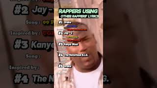 rappers using other rappers lyrics part 3 [upl. by Igig]