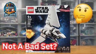 Lego Imperial Shuttle Review [upl. by Klinges682]