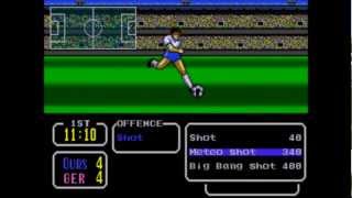 Playing Tecmo Cup Football Game Stage 17 Finale [upl. by Oinafipe]