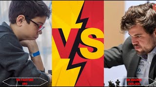 Faustino Oro vs Magnus Carlsen  Bullet Brawl 23Mar2024 [upl. by Yerahcaz57]