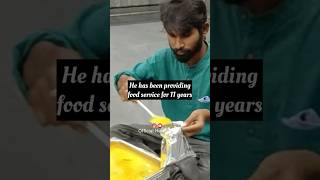 Distributes food at stations and footpaths  Malleshwar Rao youtubeshorts motivation heroes life [upl. by Errehs32]