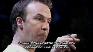 Ο Doug Stanhope για εθνικισμό και μετανάστες [upl. by Anialeh]