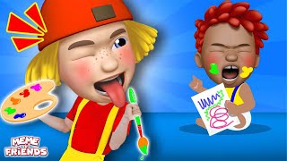 Sibling Play With Toys 😍🧸  Funny Songs For Baby amp Nursery Rhymes by Me Me and Friends [upl. by Ahterod]