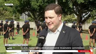 1000 new law enforcement trainees undergo training in Cape Town [upl. by Diandra]