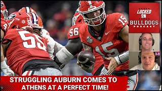 Georgia Football needs to regroup Thankfully Auburn SUCKS How the Dawgs match up vs the Tigers [upl. by Blain]