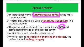 Breast abscess Clinical microbiology MRCS question solve CRACK MRCS [upl. by Jemma311]