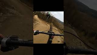 Last bikepark session at greenhillbikepark mtb bike jump mountainbike [upl. by Vaasta]