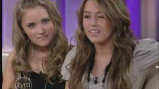 Miley Cyrus Interview At Tyra Banks Show 41009 Part 56 HQ [upl. by Atinus910]