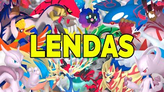 CONHECENDO TODOS OS POKÉMON LENDÁRIOS [upl. by Ahsenat]