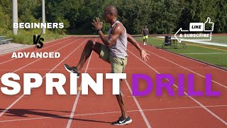 Beginners vs Advanced Sprint Progression ABCs Drill [upl. by Moraj709]