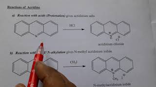 ACRIDINE  Synthesis Reactions and Medicinal uses [upl. by Gavrah299]