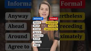 Informal vs Formal English Vocabulary  Boost Your Vocabulary shrots [upl. by Emsoc]