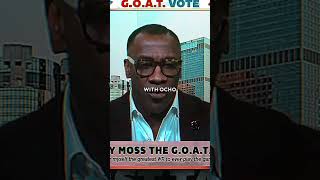 Shannon Sharpe on the GOAT Receiver Debate nfl [upl. by Mahsih]