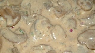 SAUCE CRÉMEUSE CHAMPIGNONS 🍄 EN 10 MINUTES CHRONO  👍 [upl. by Cy]