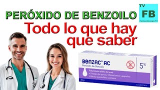 PEROXIDO DE BENZOILO Para qué Sirve y todo lo que hay que saber ¡Medicamento Seguro👨‍🔬💊 [upl. by Ajim]