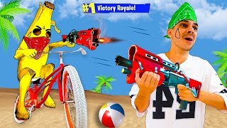 Lil Moco Plays FORTNITE SUMMER ROYALE [upl. by Nyrraf928]