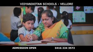 Vidyaniketan Schools Vellore  ADMISSIONS OPEN 202223 PRE KG TO GRADE 11 [upl. by Felike]