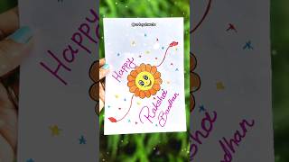 Raksha Bandhan Drawing for Kids 😍✨️  Easy Rakhi Drawing ❤️🥰 shorts art rakshabandhan [upl. by Magnusson]