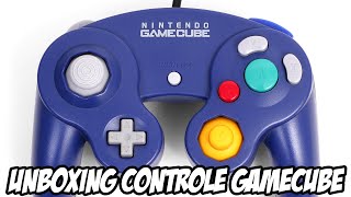 Unboxing Controle de Gamecube para jogar no WiiWiiU [upl. by Nager]