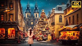 PRAGUE  THE MOST BEAUTIFUL CHRISTMAS CITY IN EUROPE  THE REAL SPIRIT OF CHRISTMAS [upl. by Ahsemit]