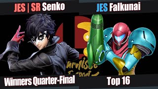 King of Jarnisse 3  Winners Quarters  JES  SR Senko Joker VS JES  Falkunai Joker Samus [upl. by Tera844]