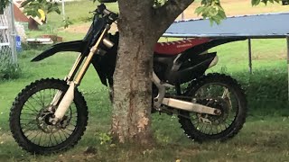 2017 Crf250r ride [upl. by Meakem259]