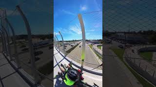 Pedestrian Bridge over Central Expressway Dallas [upl. by Euqinom114]