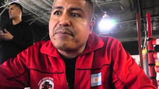 Robert Garcia Rigondeaux schools welterweights in sparring [upl. by Hyacinthie707]