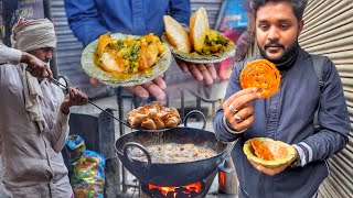 Early Morning Breakfast in Kolkata  Khasta Kachori amp Samosa Only Rs10  Street Food India [upl. by Cirala]