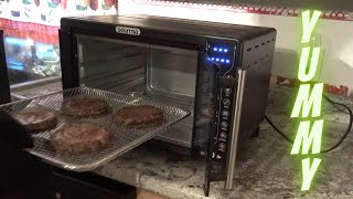 Air Fryer Frozen Burgers  How To Cook Frozen Hamburger Patties In The Air Fryer  Gourmia [upl. by Anavrin75]