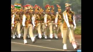 Delhi Police Republic Day Parade 26 January 2018 [upl. by Eedyaj]