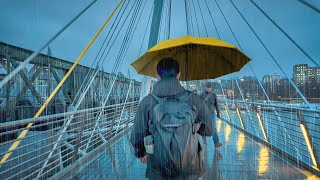 The Ultimate Central London Rain Walk  4K HDR ASMR [upl. by Madson107]