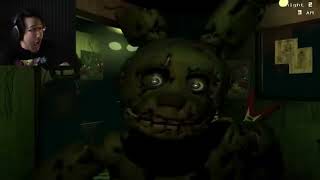 Markipliers first jumpscare from FNAF 14 but with quotsubtlequot foreshadowing [upl. by Yetah]