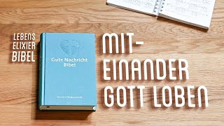 AllianzGottesdienst Live 17012021  LEBENSELEXIER BIBEL – Miteinander Gott loben [upl. by Laehplar247]