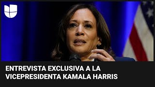 Vicepresidenta Kamala Harris insta a los republicanos a trabajar juntos por la reforma migratoria [upl. by Lemay]