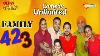 Blockbuster Punjabi Comedy Movie  Family 423  Gurchet Chitarkar  Old Is Gold  Full Punjabi Movie [upl. by Anaizit192]