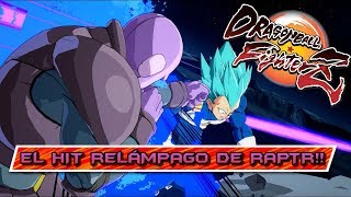 VUELVE EL HIT RELÁMPAGO de Raptr Dragon Ball FighterZ Online [upl. by Ahsienahs]