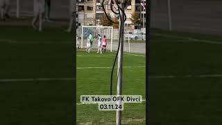 football in serbia goal Gornji Milanovac  FK Takovo  OFK Divci game 031124 messi [upl. by Htaras]