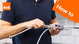 How to replace a kitchen tap part 2 removing your old tap [upl. by Tristram]