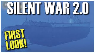 Silent War 20 First Look  Compass Games  World War 2 Submarine Wargame Boardgame [upl. by Ettennil447]