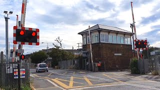 Gillingham Level Crossing Kent [upl. by Barbi]