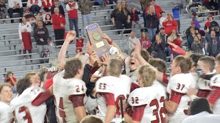 Fyffe beats Reeltown 4324 wins 7th state championship [upl. by Attekal968]