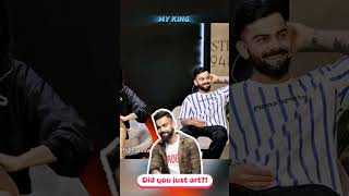 Virat Kohli interview questions cancer jhooth bolate hue trending viratkohli funny [upl. by Leuamme]