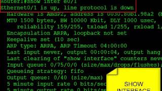 2 Determining Router Interface Status [upl. by Symons]