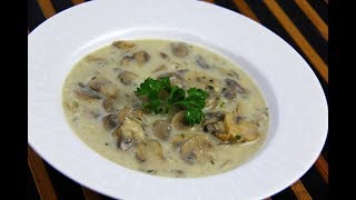 Creamy Coconut Mushroom Soup MeatFreeMonday  CaribbeanPotcomn [upl. by Bonucci]