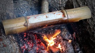 Supervivencia y Bushcraft en SELVA  Sobreviviendo con BAMBÚ [upl. by Margaux]