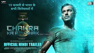 Chakra Ka Rakshak  Official Hindi Trailer  Vishal  Chakra Hindi Trailer  Review Reaction [upl. by Aruasi]