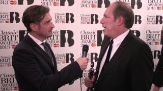 Hans Zimmer  Winner Composer award at the Classic BRIT Awards 2013 [upl. by Anne-Marie]